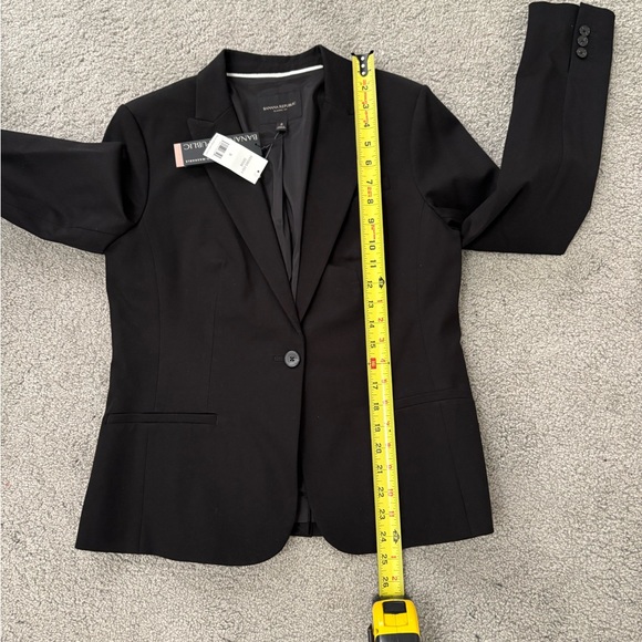 NWT 2pc Banana Republic Women’s Suit Blazer and Pants Black Size 8 - Picture 7 of 16